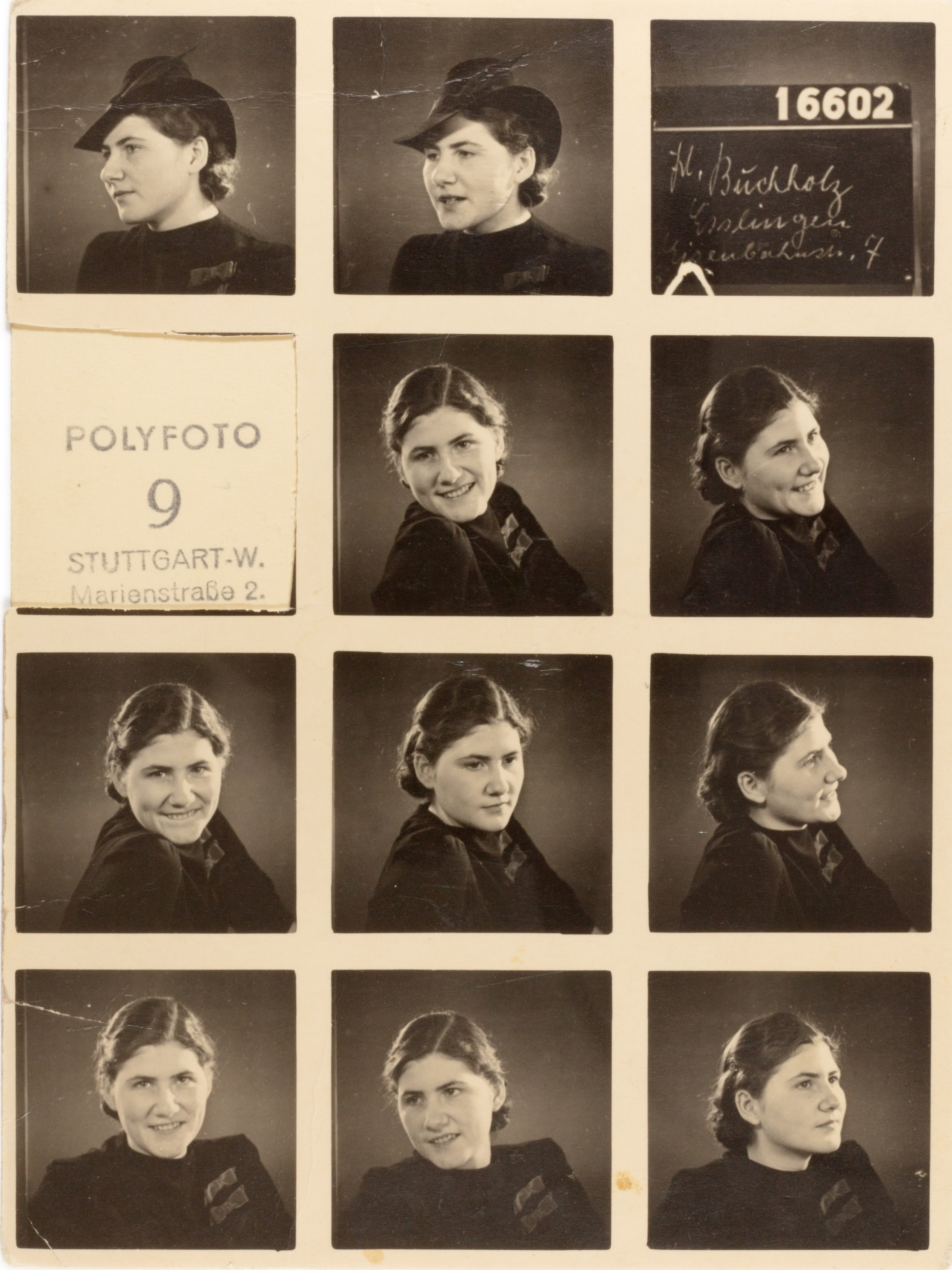 Polyfoto Platzhalter im Hochformat